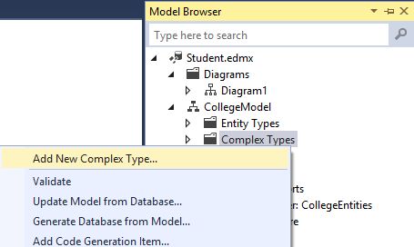 Adding New Complex Type